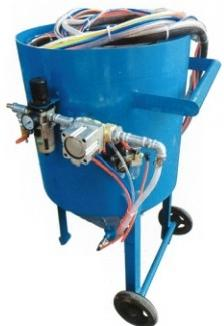 普壓移動式噴砂機(jī)