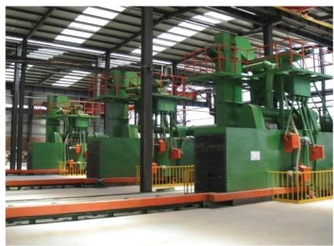 輥道通過式拋丸機(jī)